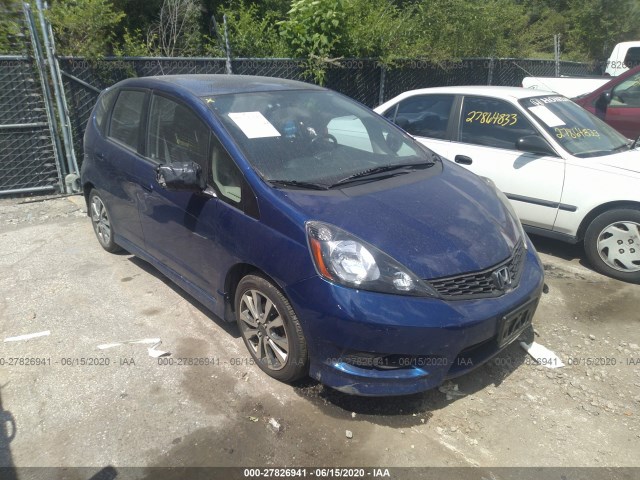 HONDA FIT 2013 jhmge8h68dc018594