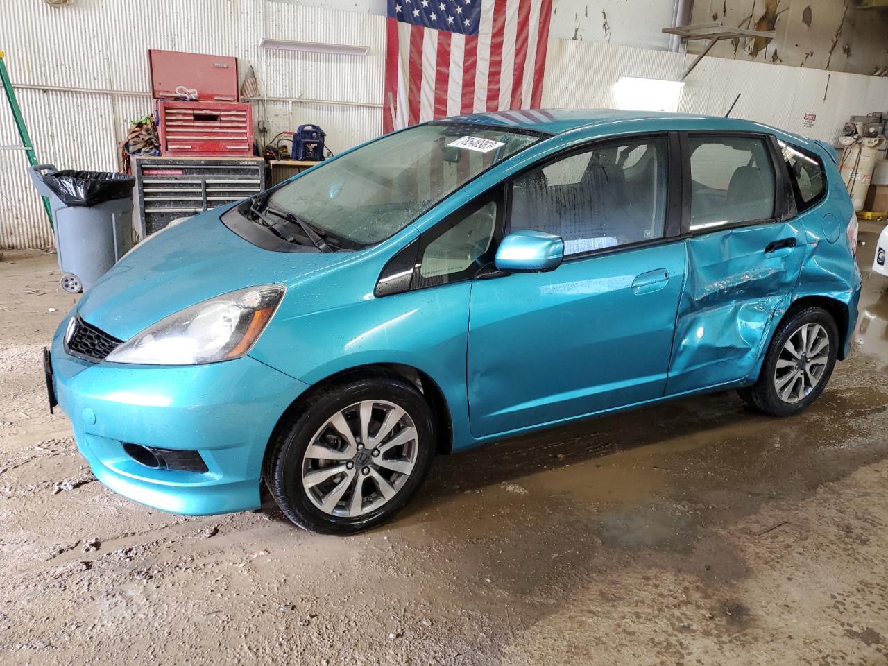 HONDA FIT 2013 jhmge8h68dc055337