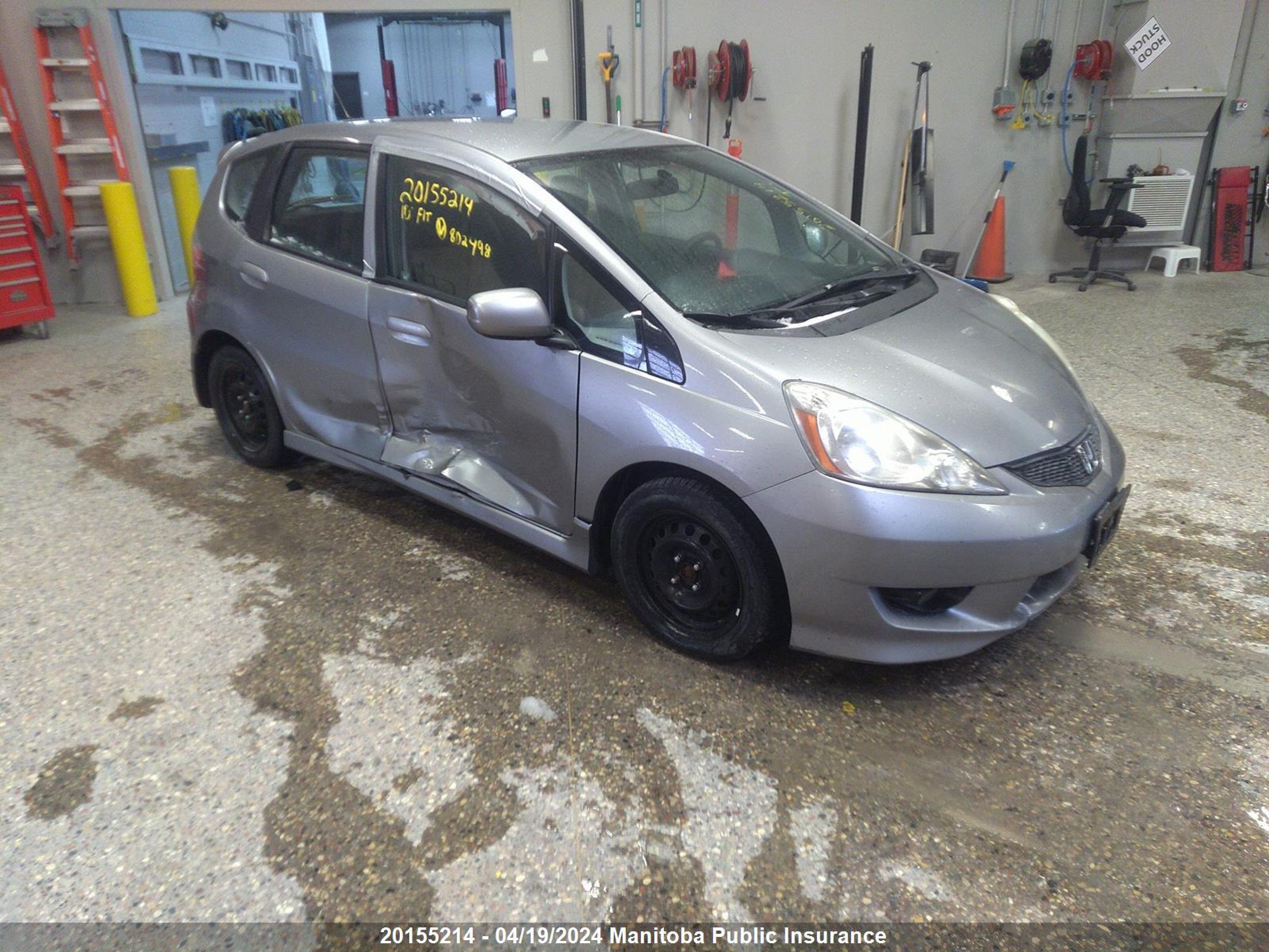 HONDA FIT 2010 jhmge8h83ac802498