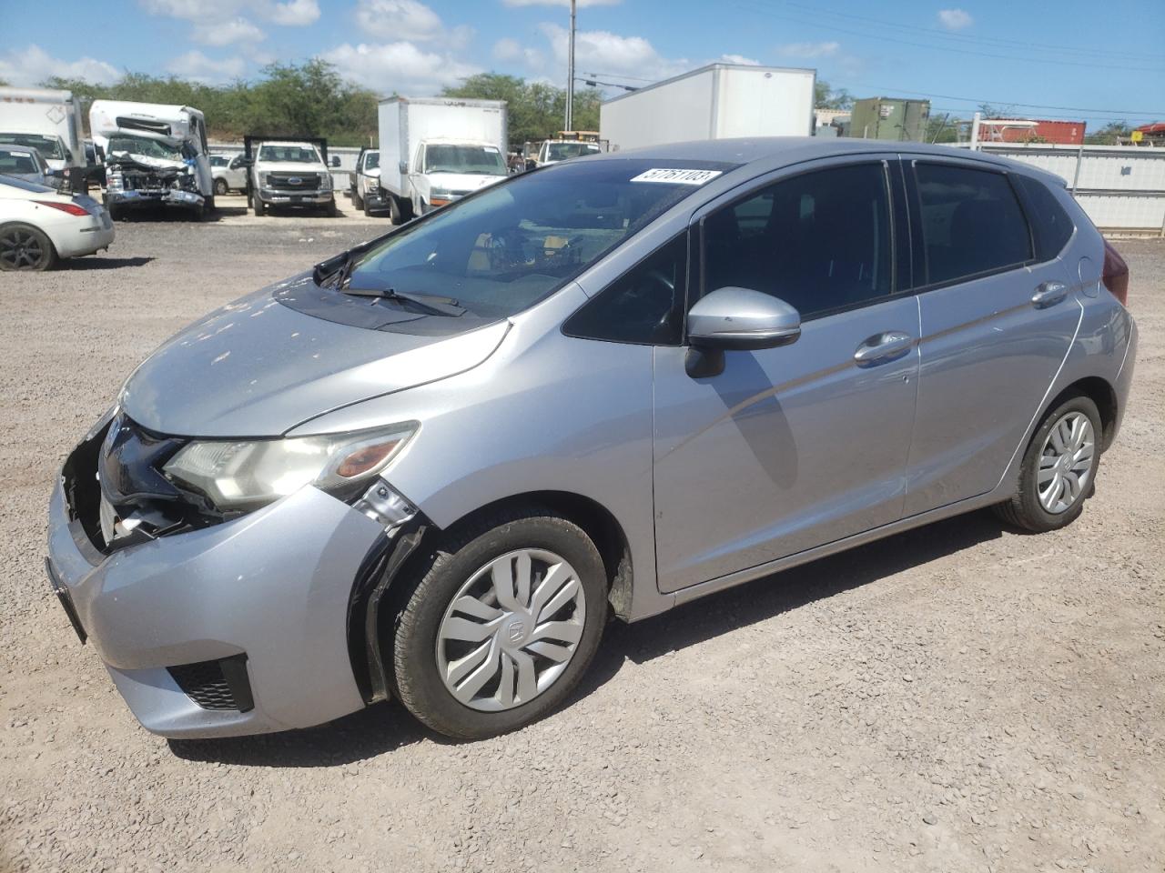 HONDA FIT 2017 jhmgk5h51hs011285