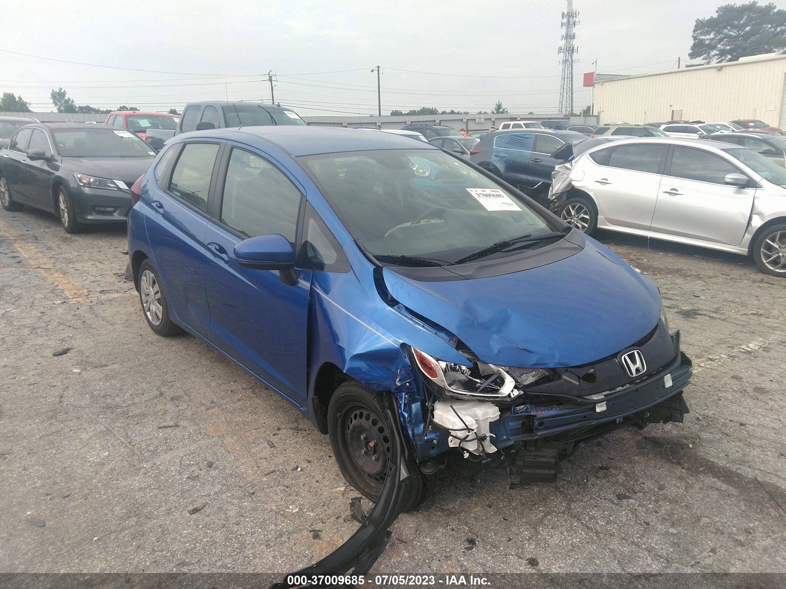 HONDA FIT 2017 jhmgk5h51hs023467