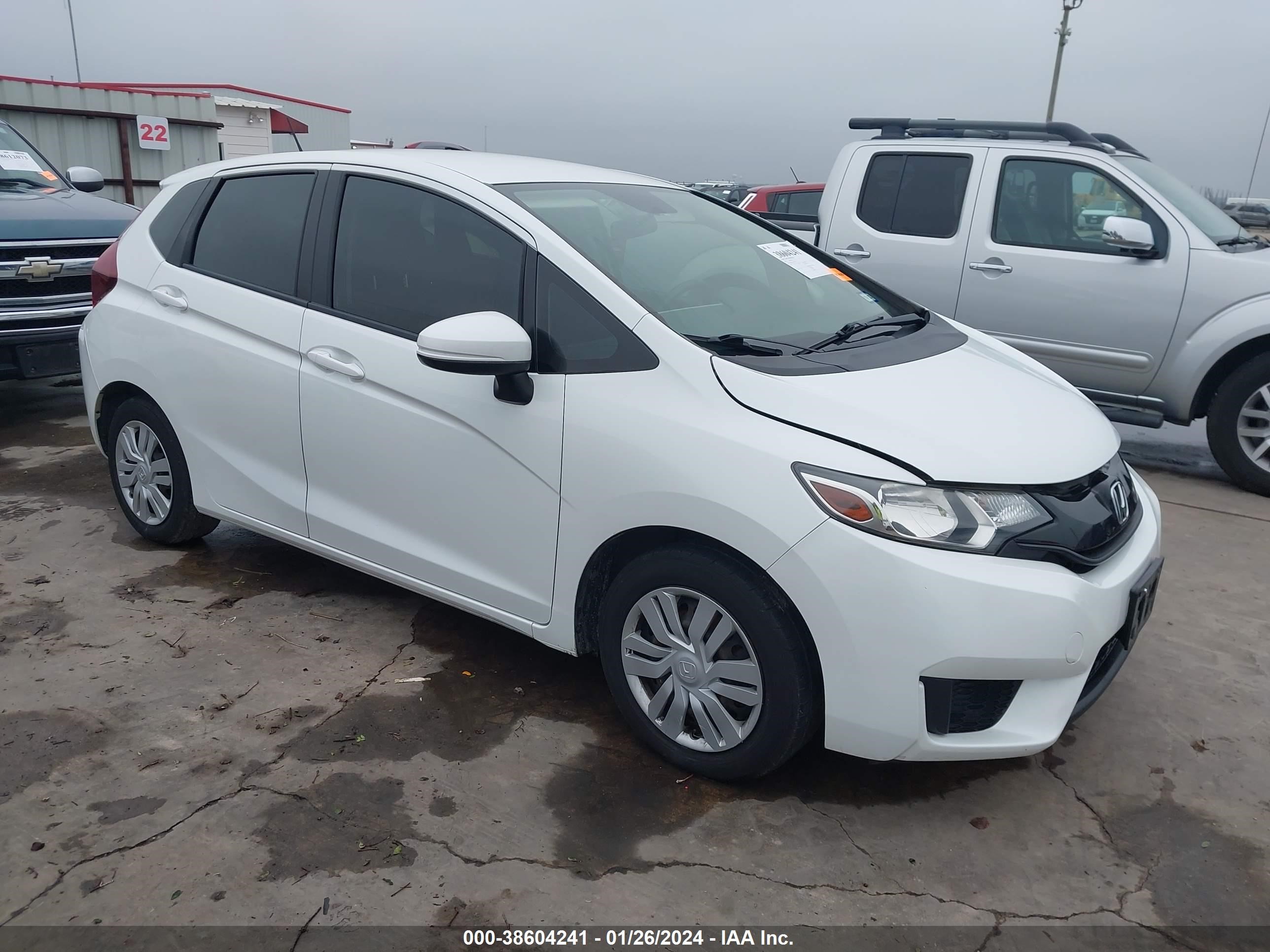 HONDA FIT 2016 jhmgk5h54gs006967