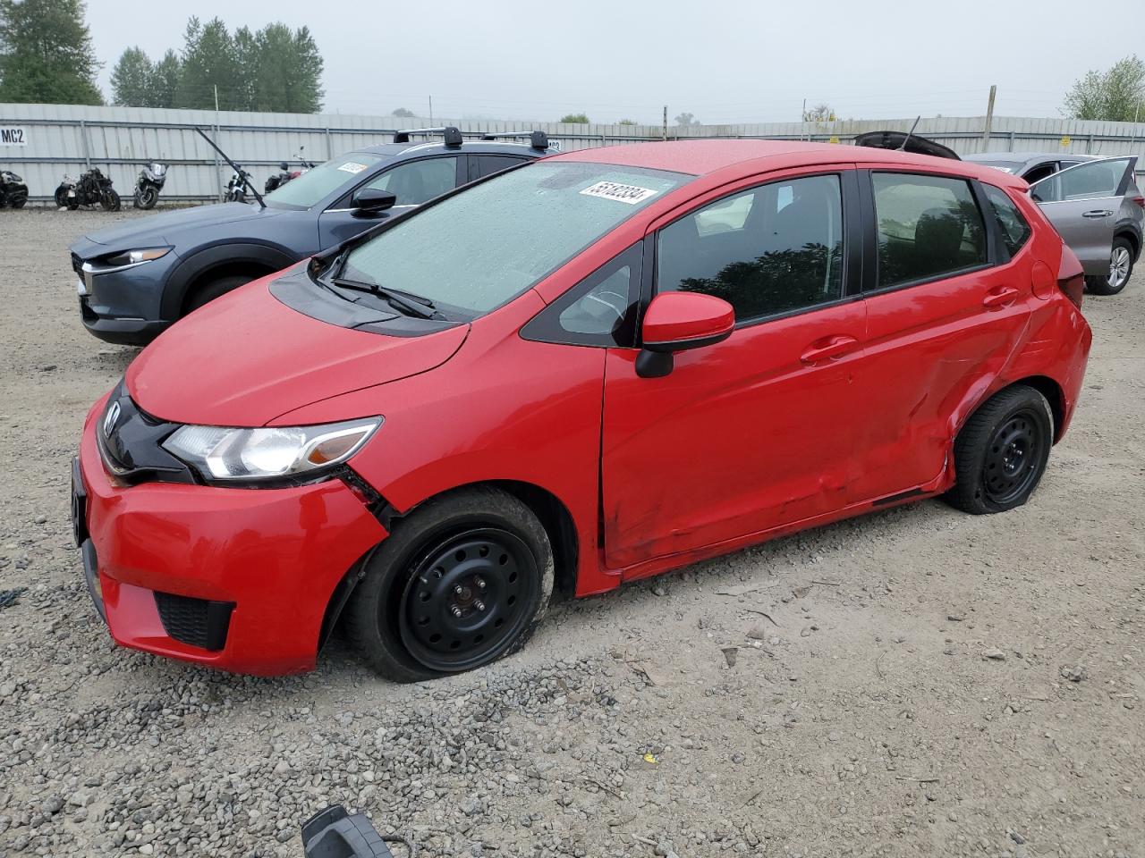 HONDA FIT 2016 jhmgk5h55gs012440