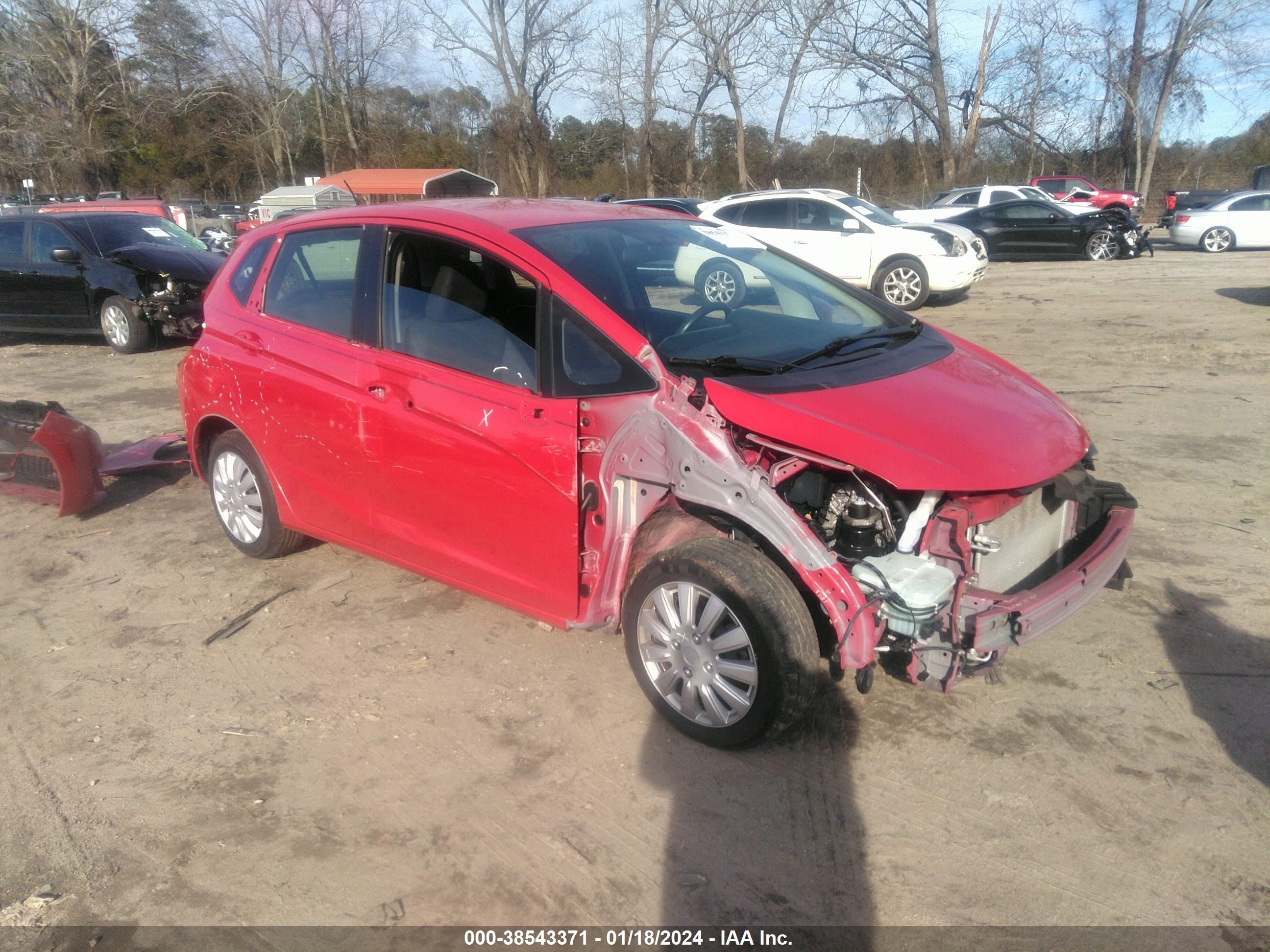 HONDA FIT 2016 jhmgk5h55gx006303