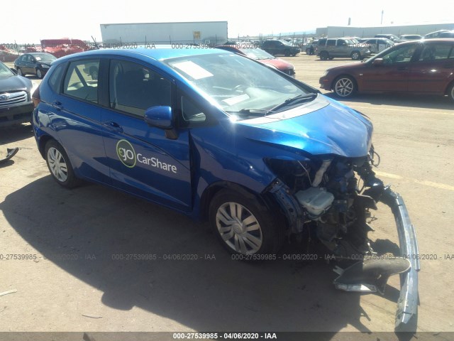 HONDA FIT 2016 jhmgk5h55gx035574