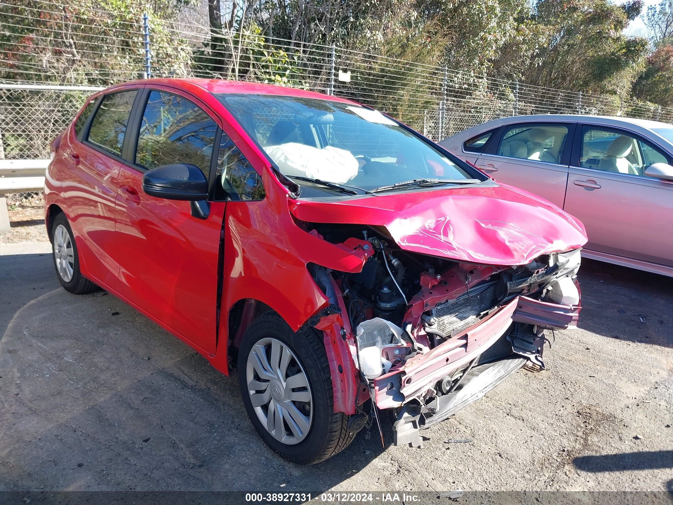 HONDA FIT 2016 jhmgk5h55gx036966