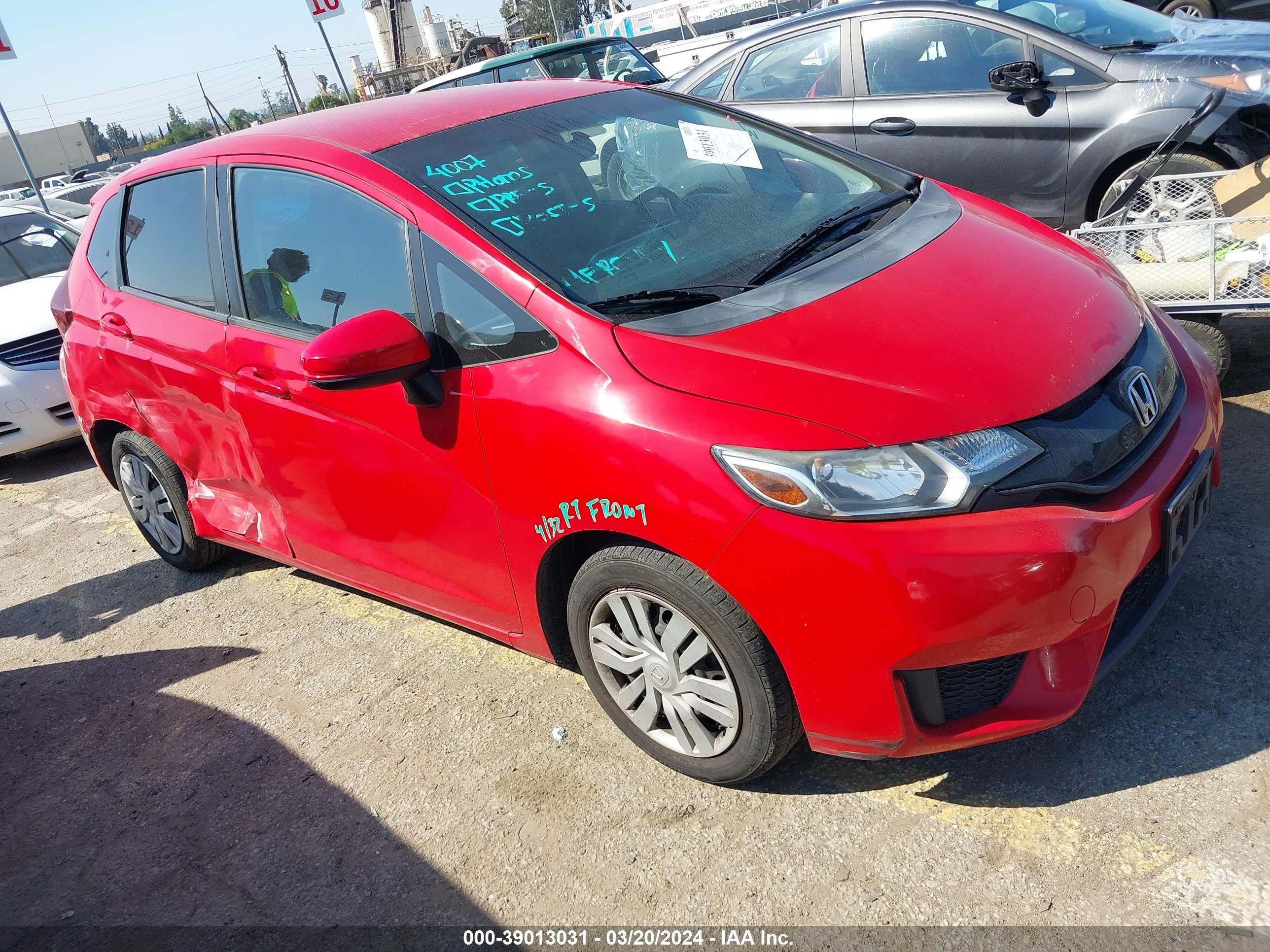 HONDA FIT 2016 jhmgk5h56gs004881