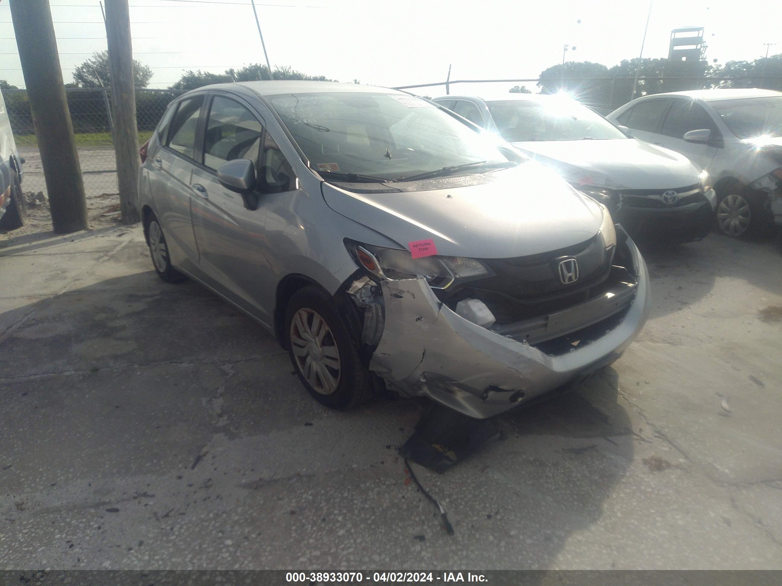 HONDA FIT 2016 jhmgk5h56gx025992