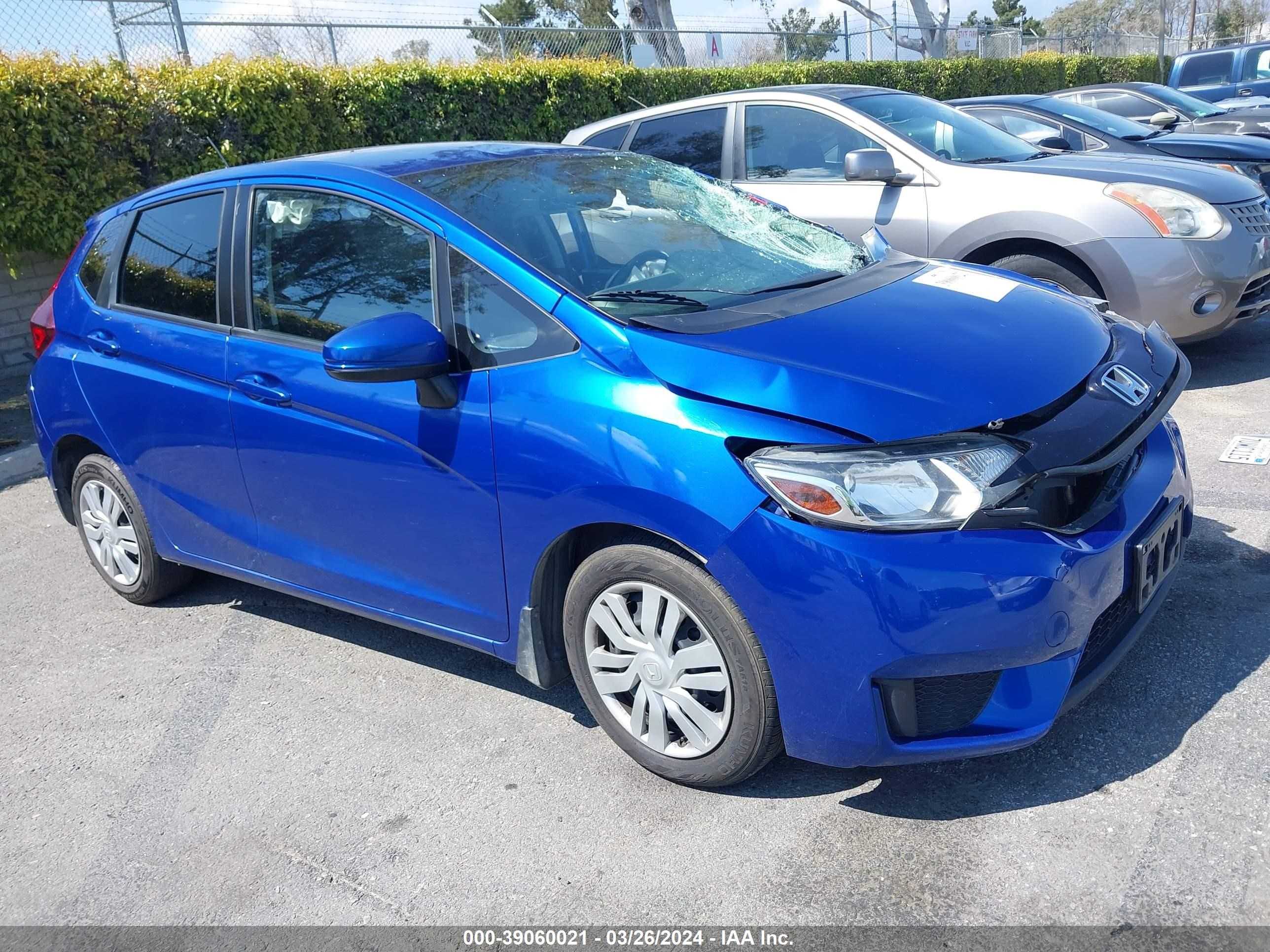 HONDA FIT 2016 jhmgk5h56gx030867