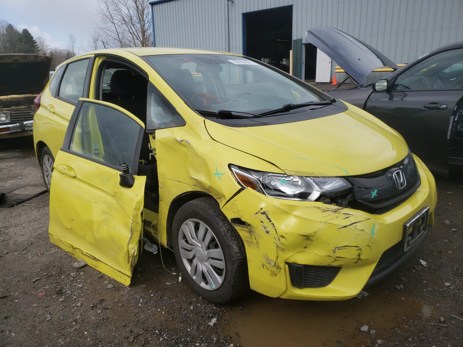 HONDA FIT LX 2016 jhmgk5h57gx009090