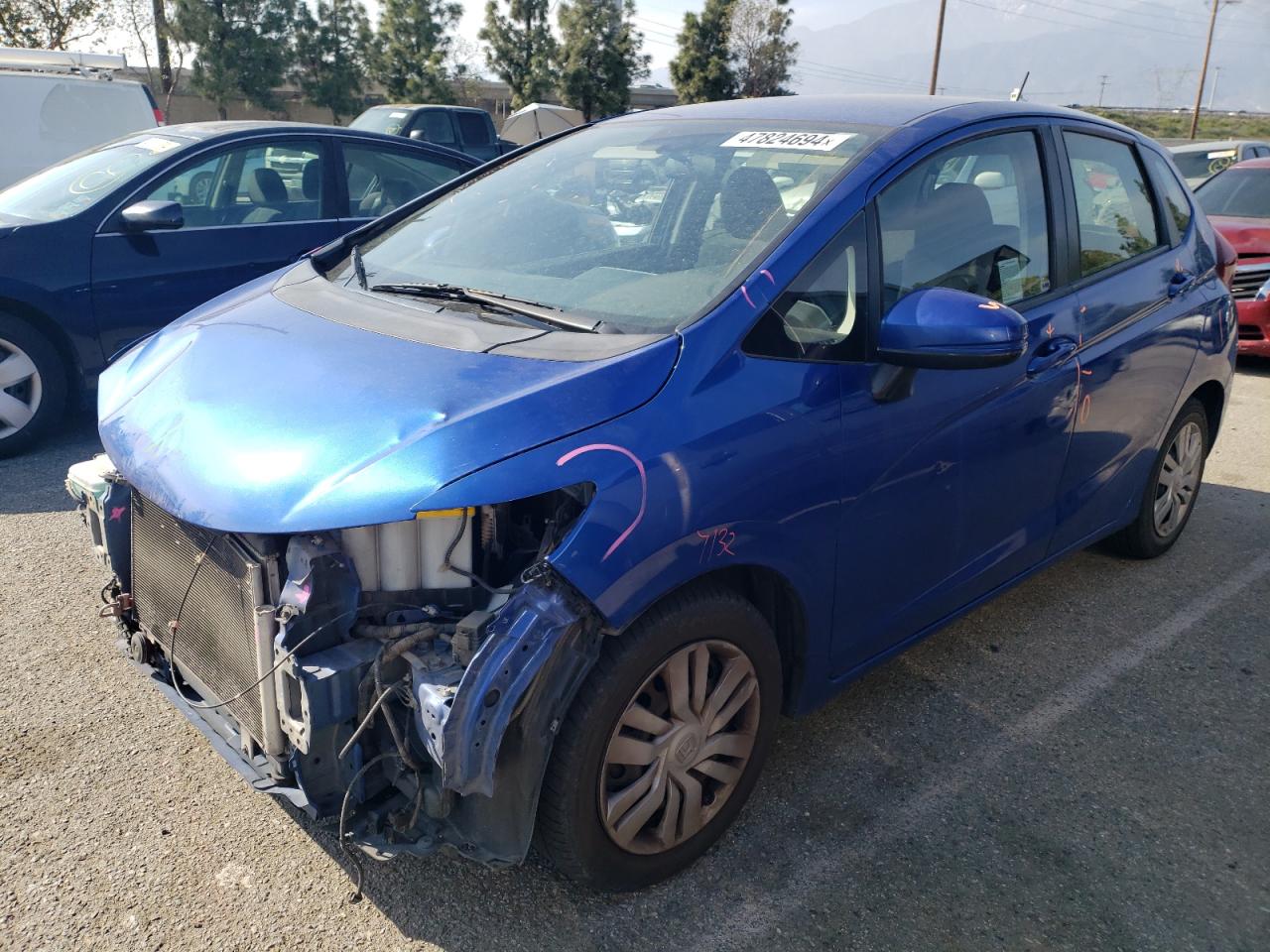 HONDA FIT 2016 jhmgk5h58gs007569