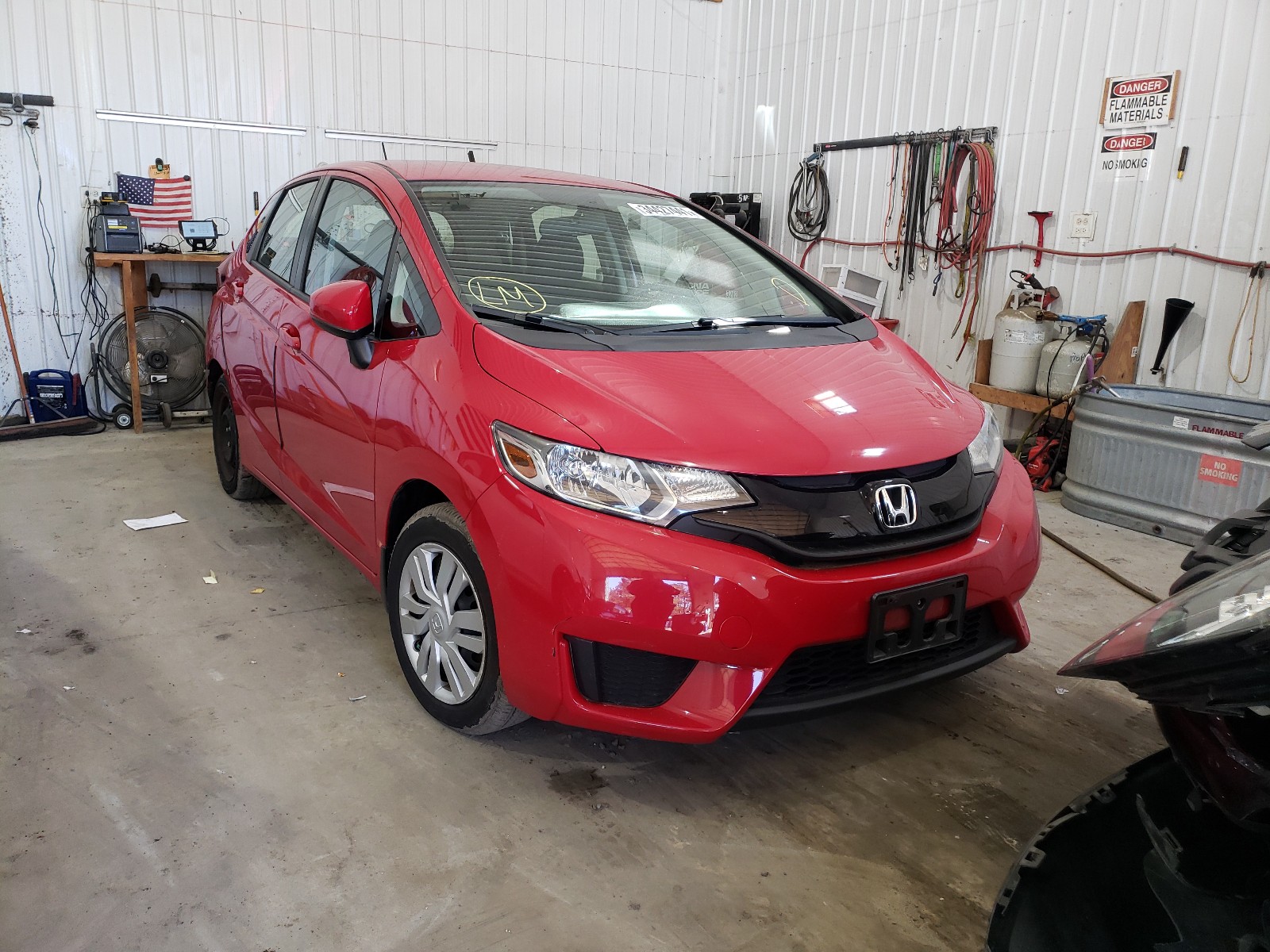 HONDA FIT LX 2016 jhmgk5h59gx003078