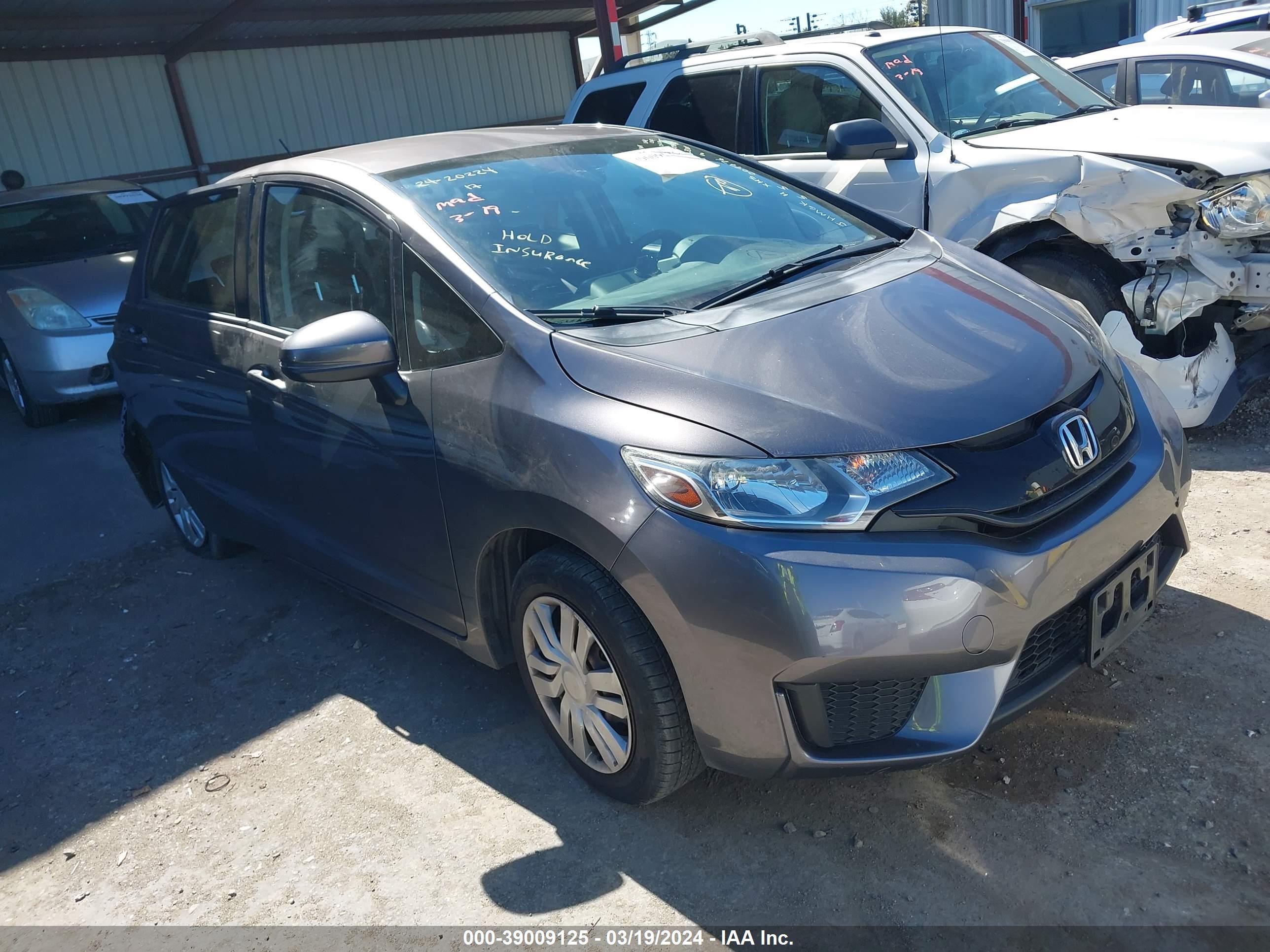 HONDA FIT 2017 jhmgk5h5xhs009776