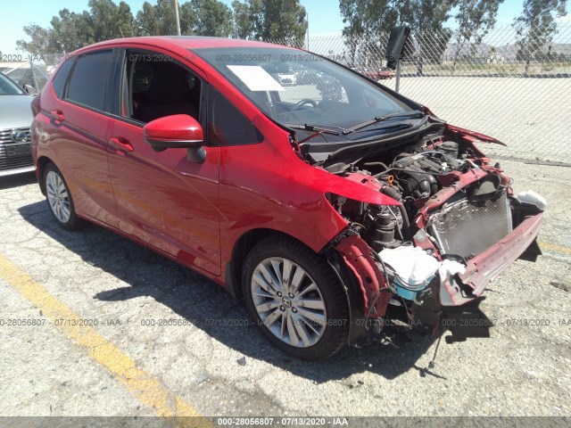 HONDA FIT 2016 jhmgk5h78gx044626