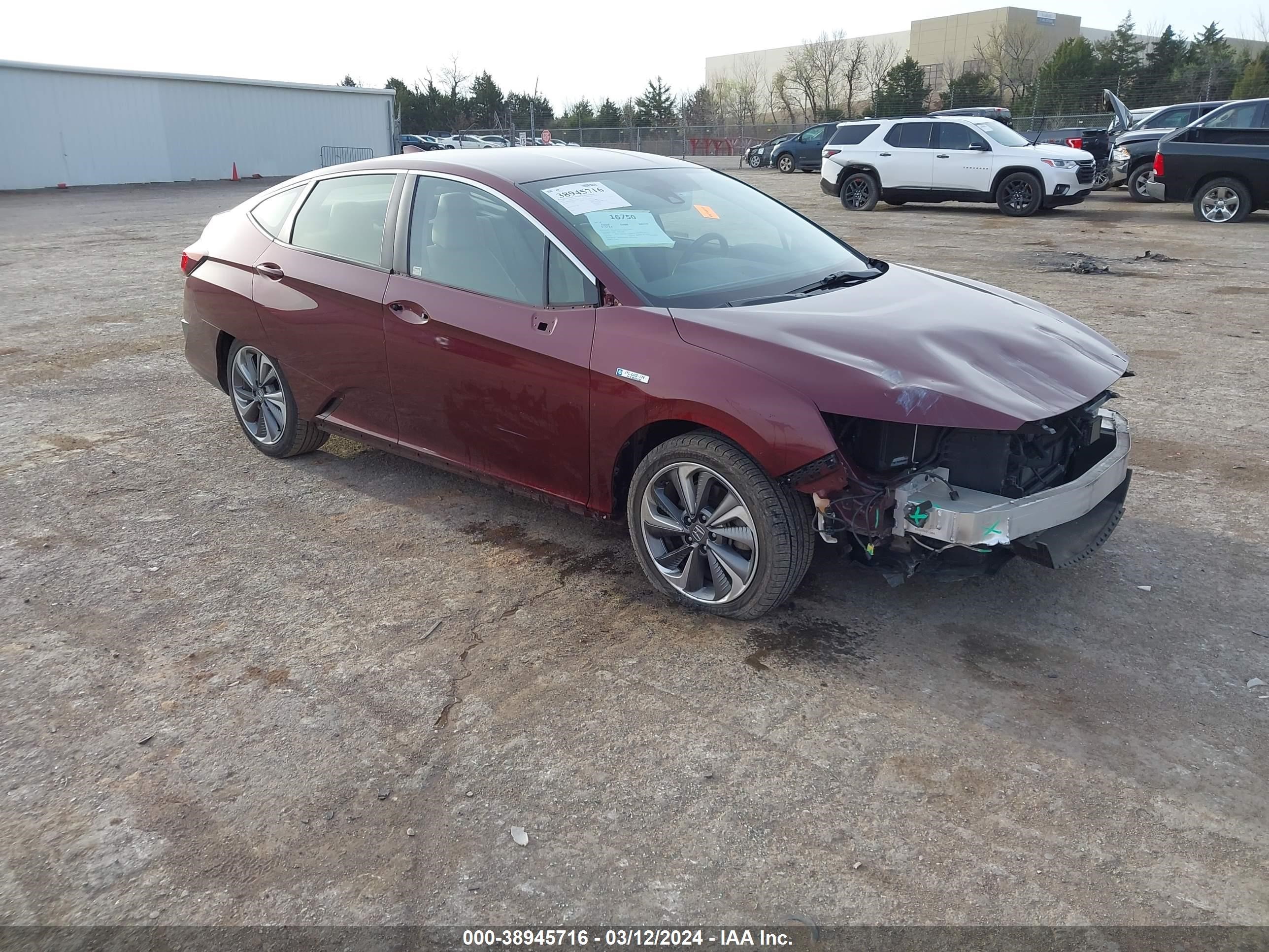 HONDA CLARITY 2021 jhmzc5f15mc000803