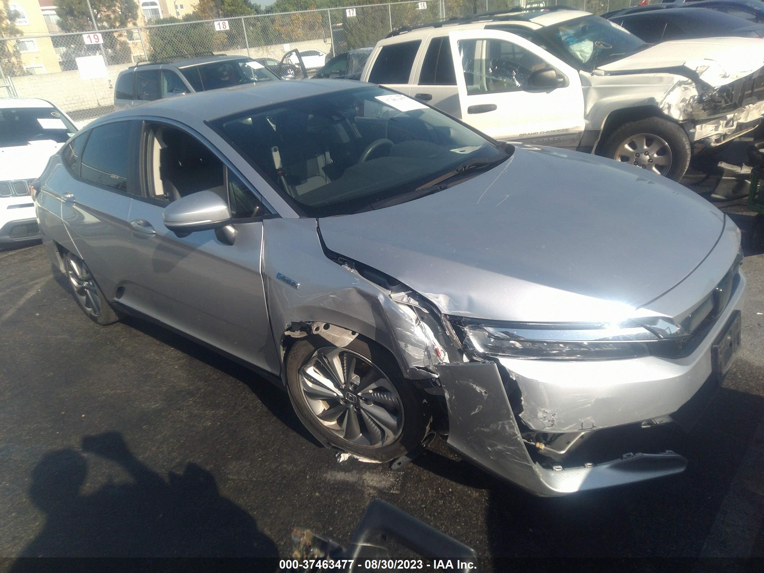 HONDA CLARITY 2018 jhmzc5f17jc020515