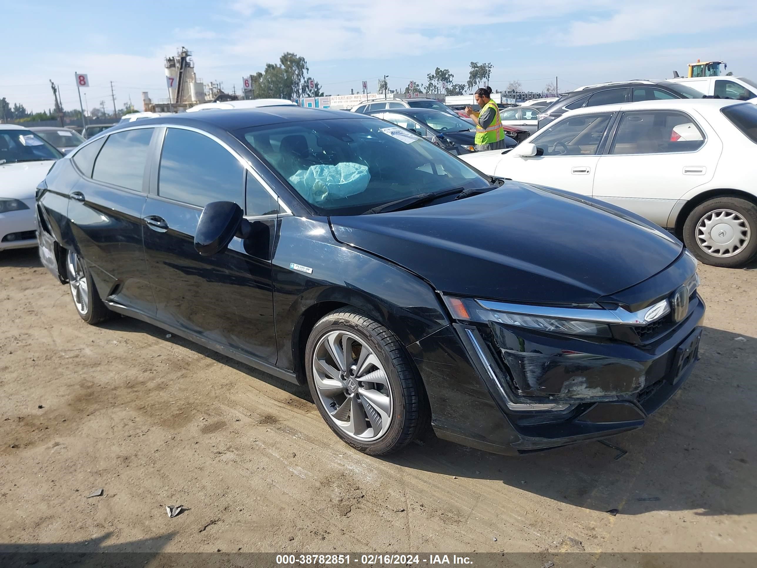 HONDA CLARITY 2019 jhmzc5f17kc002288