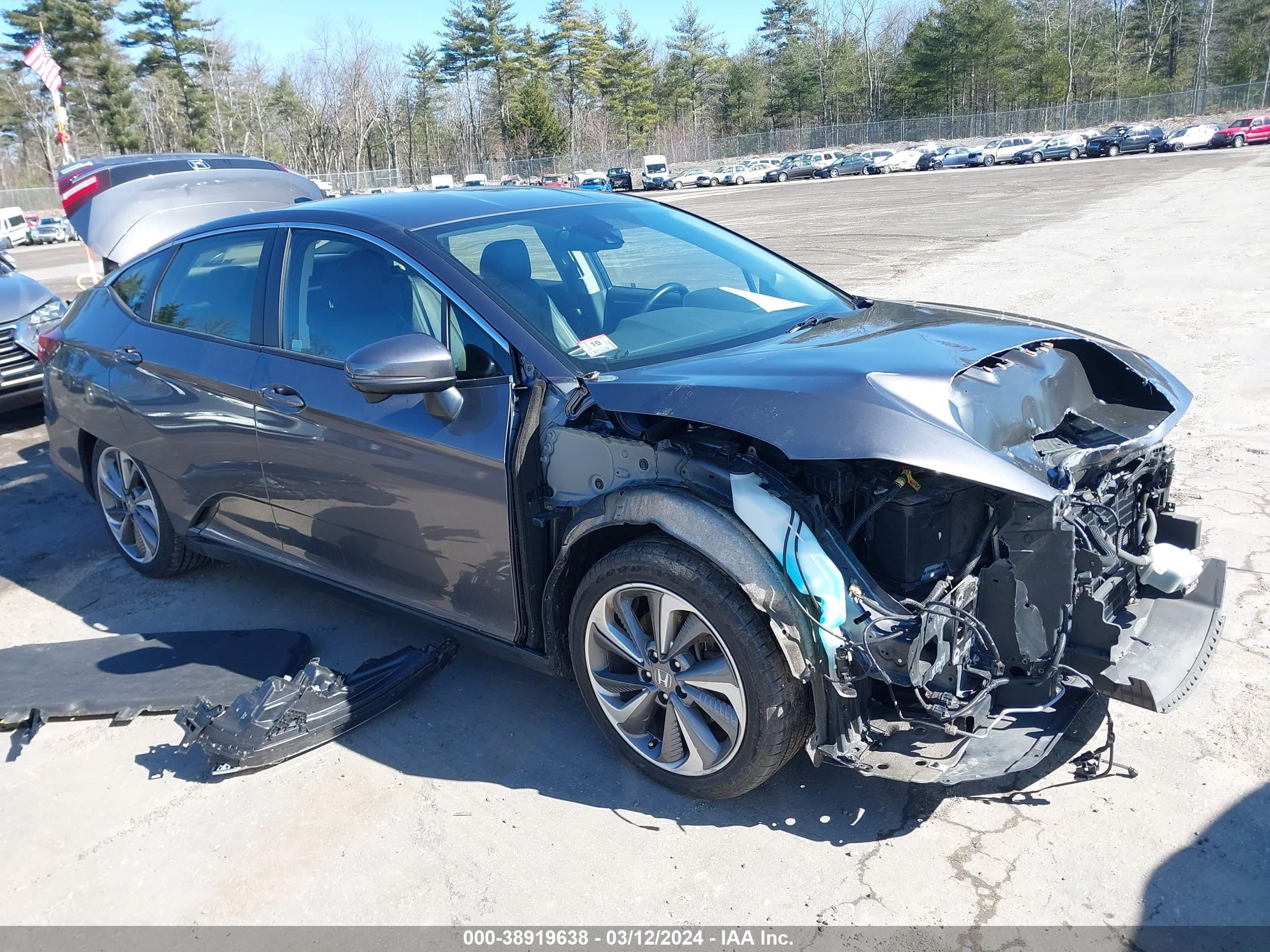 HONDA CLARITY 2018 jhmzc5f30jc004156