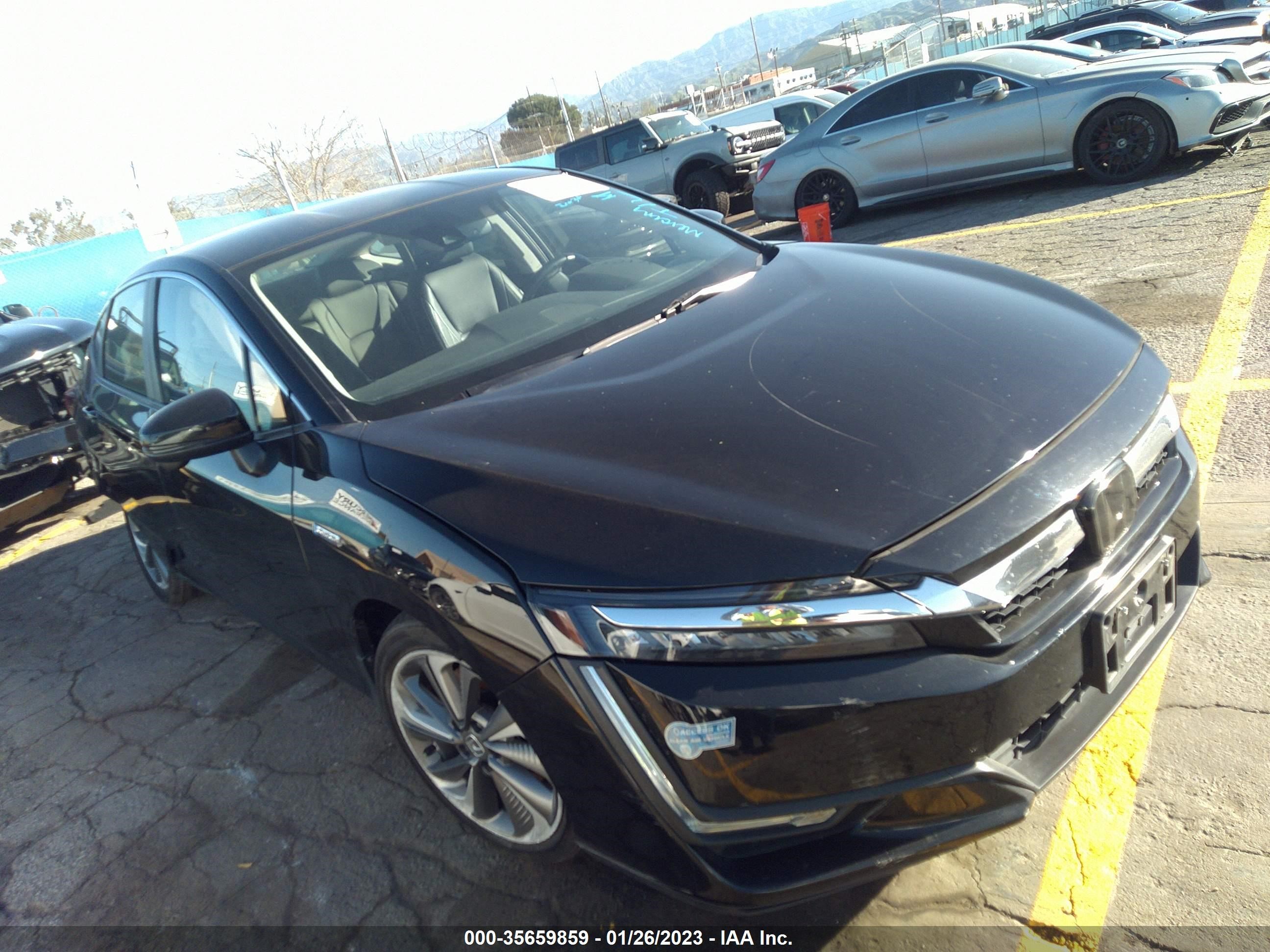 HONDA CLARITY 2018 jhmzc5f31jc002593