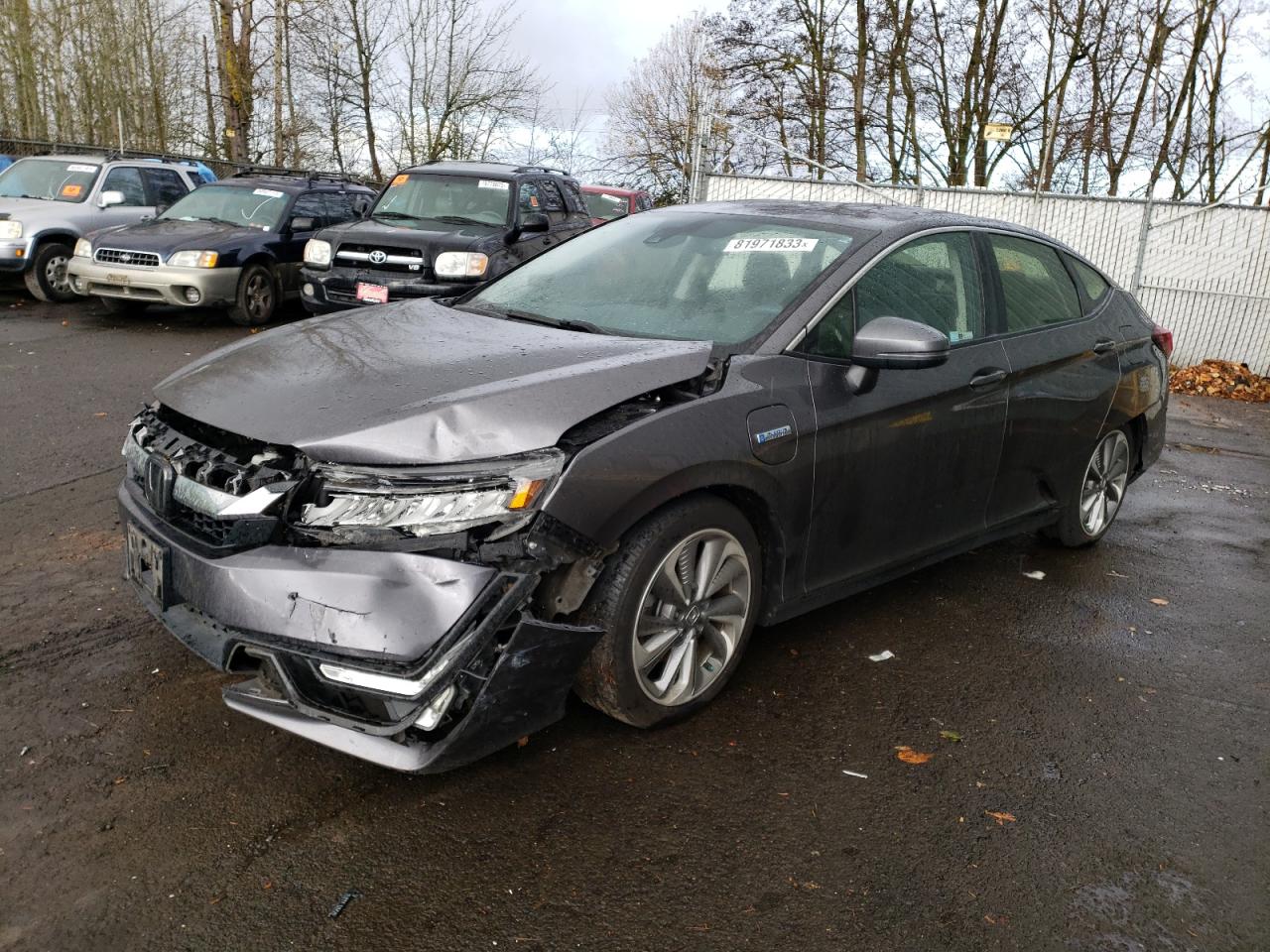 HONDA CLARITY 2018 jhmzc5f38jc017852