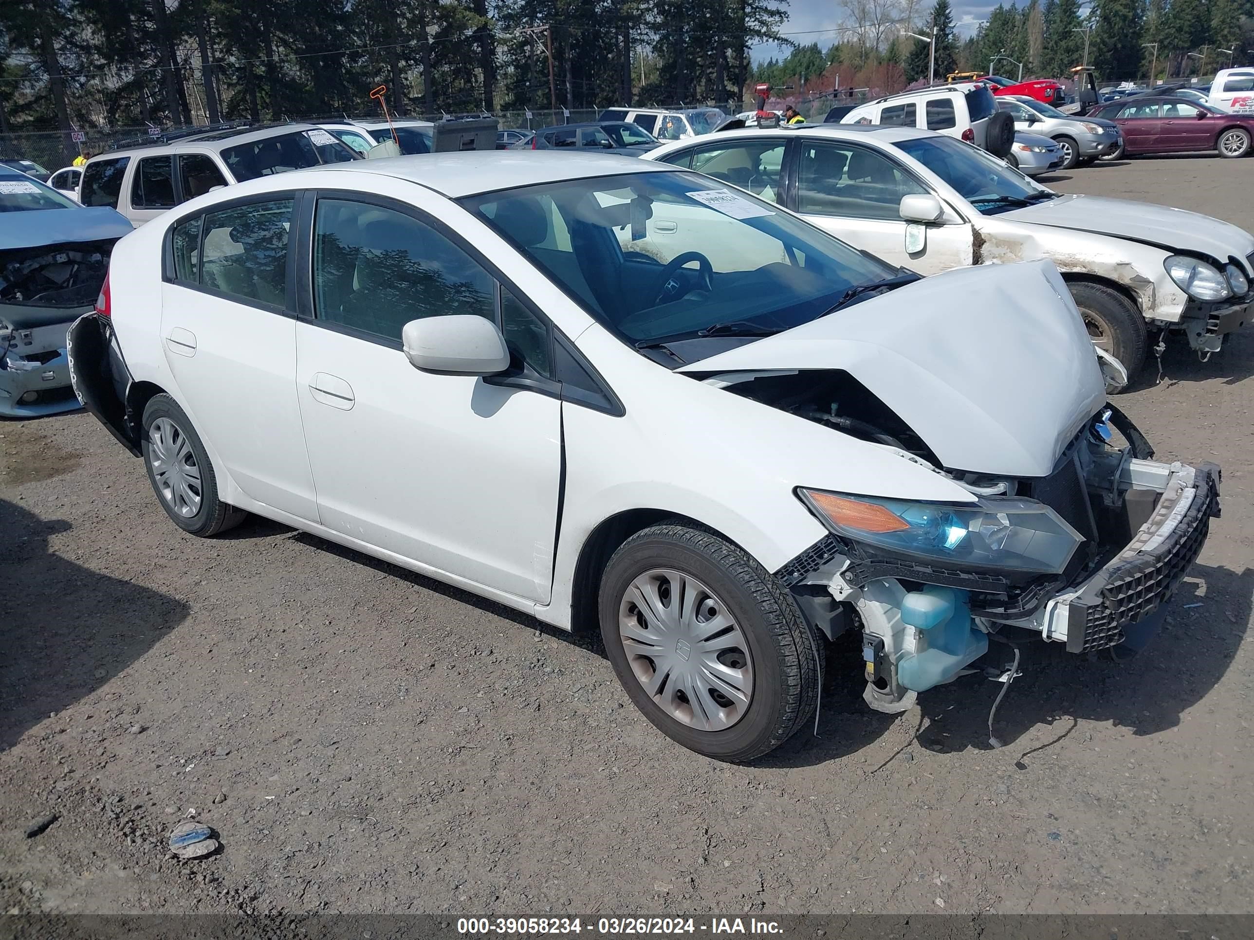 HONDA INSIGHT 2011 jhmze2h30bs011685