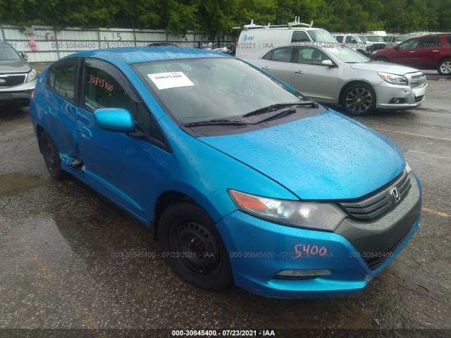 HONDA INSIGHT 2011 jhmze2h31bs001344