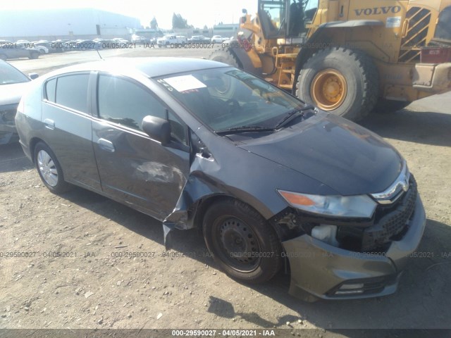 HONDA INSIGHT 2013 jhmze2h32ds000819