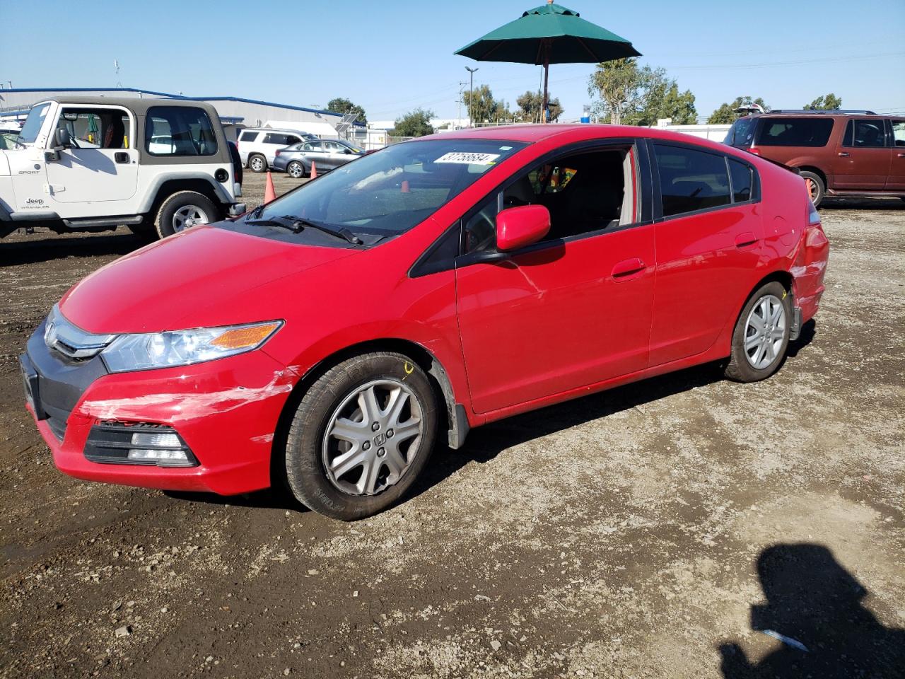 HONDA INSIGHT 2013 jhmze2h32ds004028