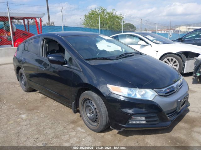 HONDA INSIGHT 2012 jhmze2h33cs000410