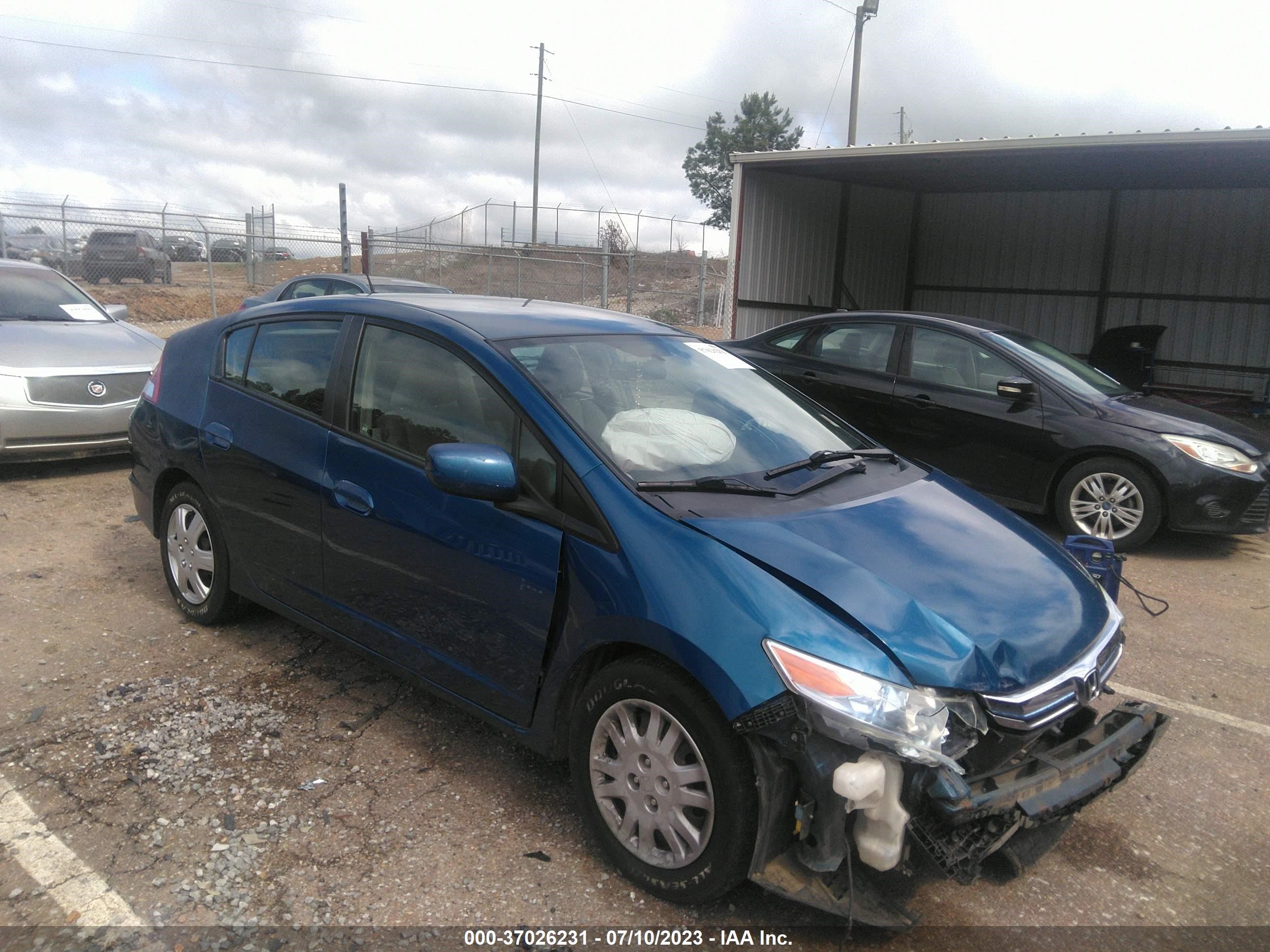 HONDA INSIGHT 2012 jhmze2h33cs005901