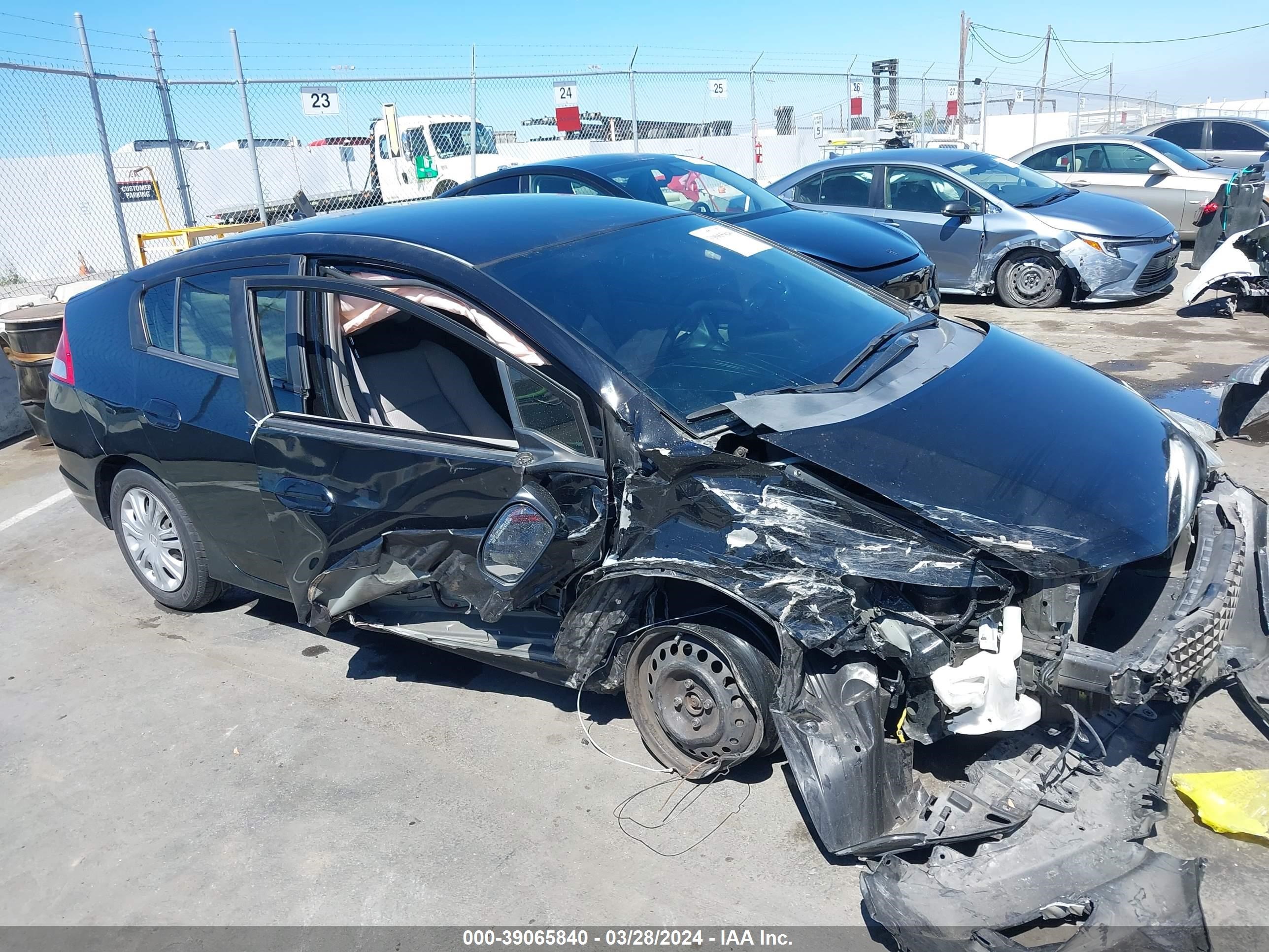 HONDA INSIGHT 2011 jhmze2h34bs010958