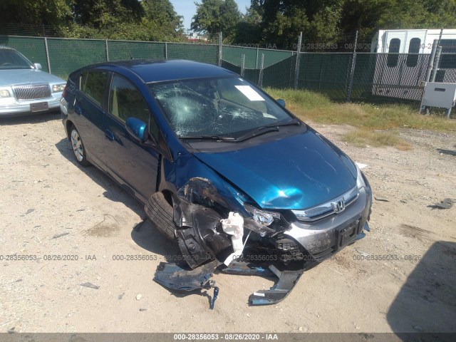 HONDA INSIGHT 2013 jhmze2h34ds000594