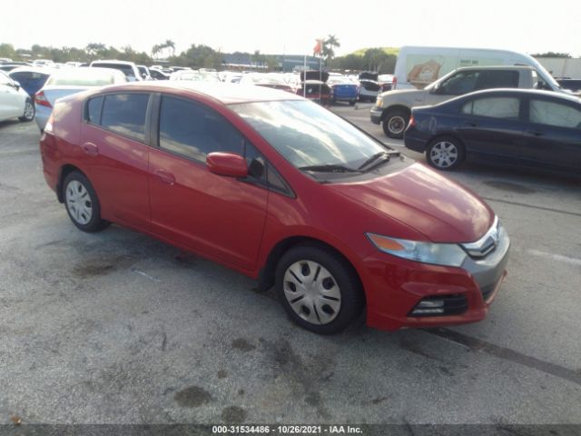 HONDA INSIGHT 2012 jhmze2h35cs000697