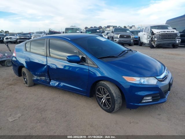 HONDA INSIGHT 2013 jhmze2h35ds005500