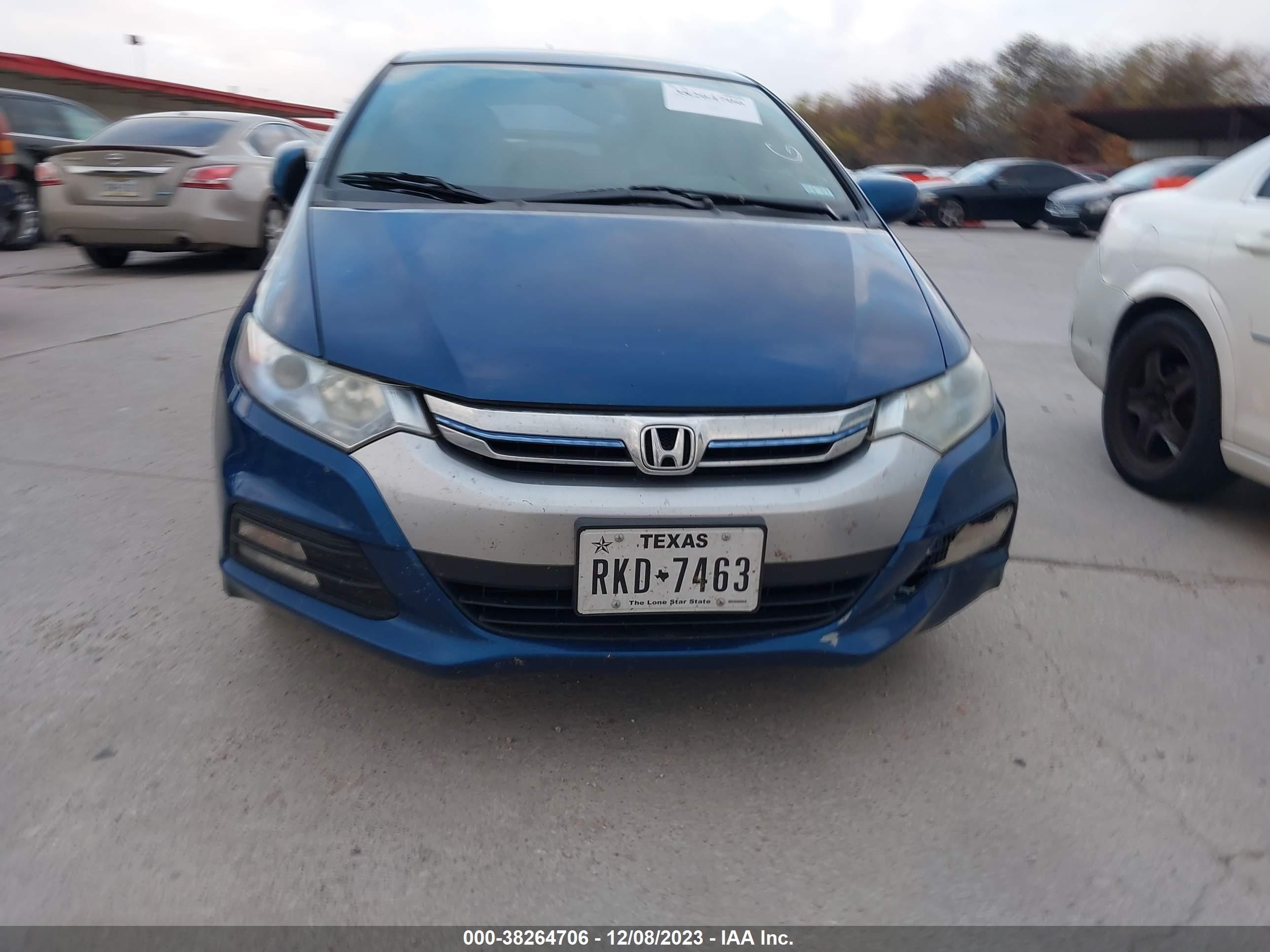 HONDA INSIGHT 2014 jhmze2h35es002551