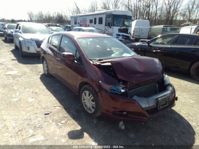 HONDA INSIGHT 2011 jhmze2h36bs007334