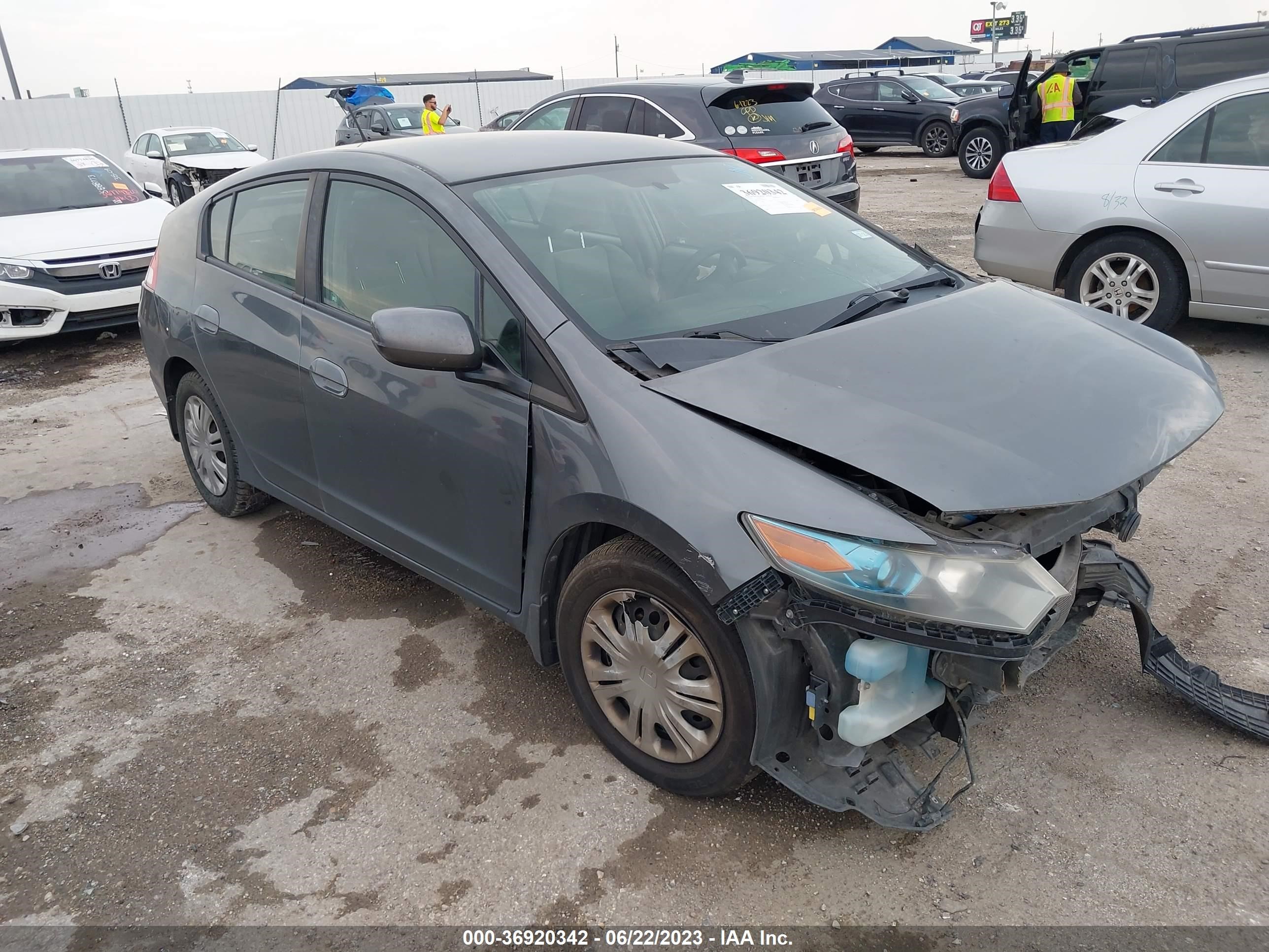 HONDA INSIGHT 2011 jhmze2h37bs003518