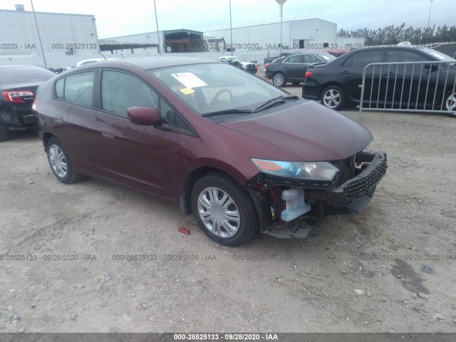 HONDA INSIGHT 2011 jhmze2h37bs005186