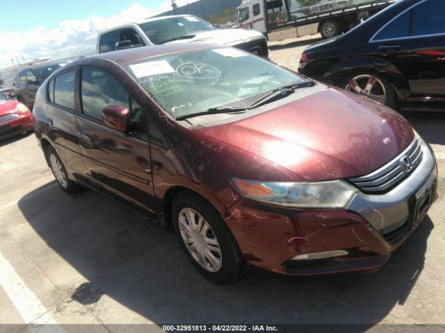 HONDA INSIGHT 2011 jhmze2h37bs010744