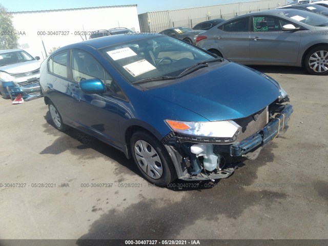 HONDA INSIGHT 2013 jhmze2h37ds003604