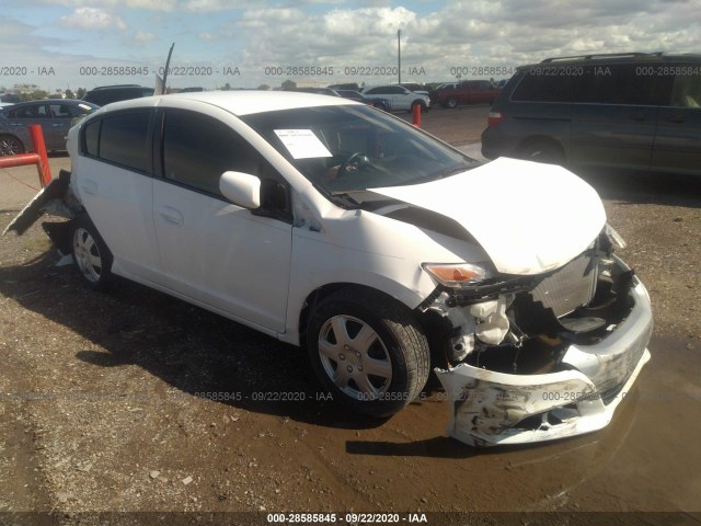 HONDA INSIGHT 2013 jhmze2h38ds004860