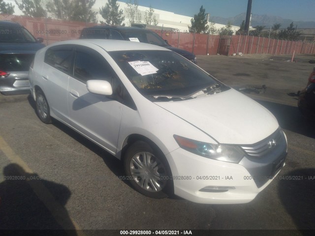 HONDA INSIGHT 2011 jhmze2h39bs009241