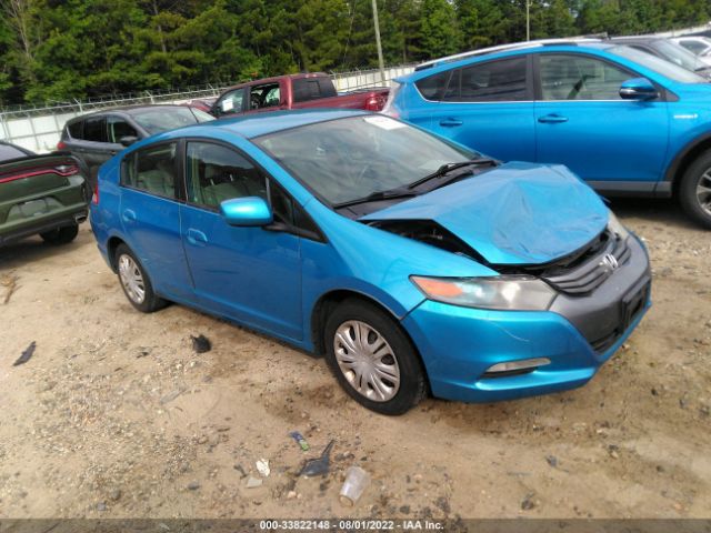 HONDA INSIGHT 2011 jhmze2h3xbs010835