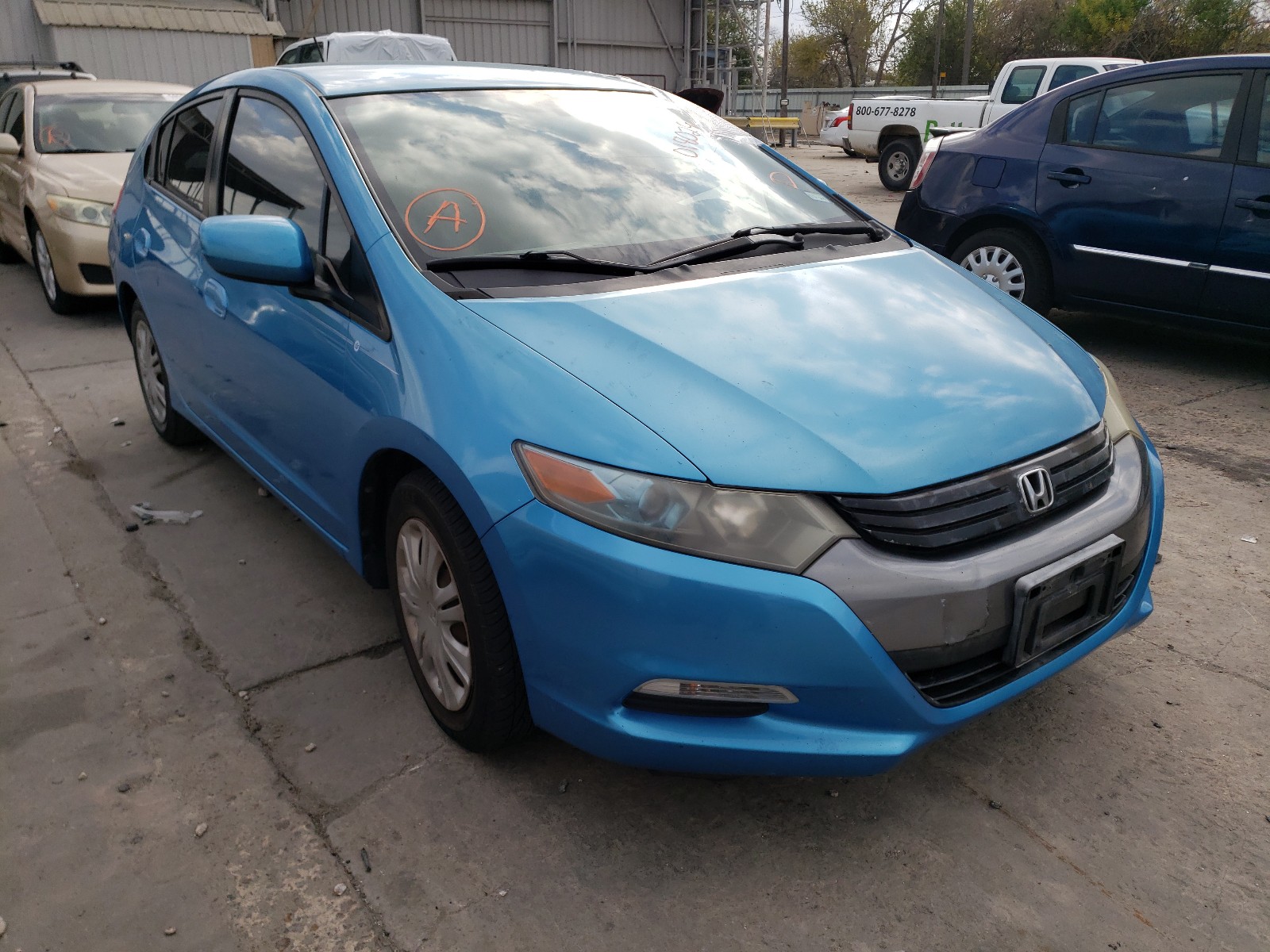 HONDA INSIGHT LX 2010 jhmze2h51as018029