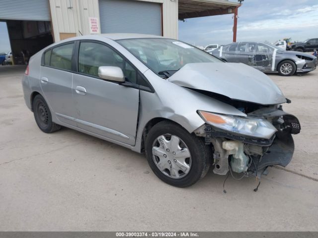 HONDA INSIGHT 2012 jhmze2h52cs006099