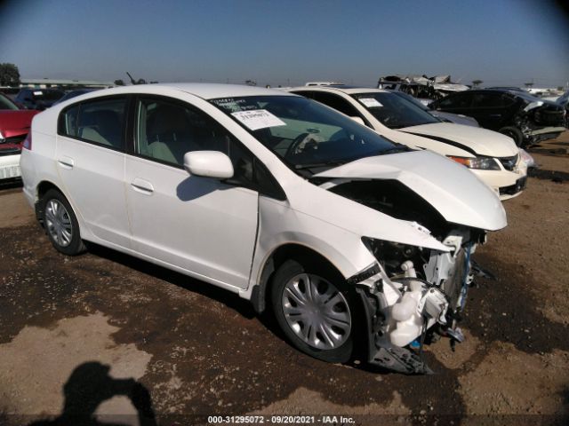 HONDA INSIGHT 2011 jhmze2h53bs008443