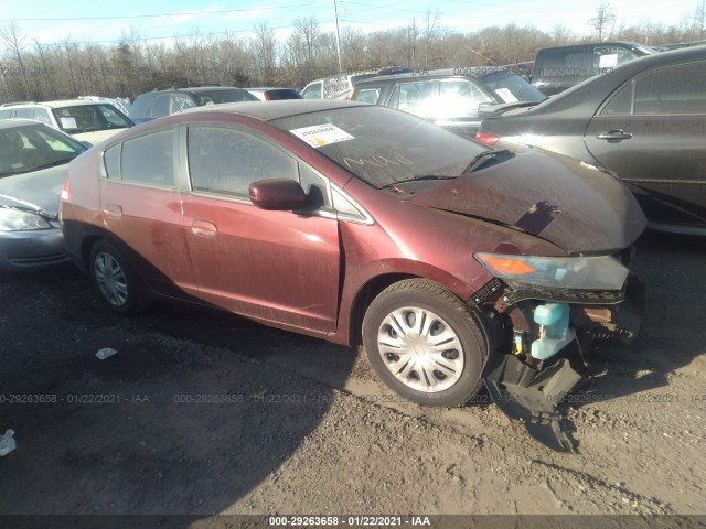 HONDA INSIGHT 2011 jhmze2h54bs003705