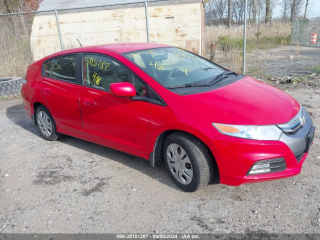 HONDA INSIGHT 2013 jhmze2h54ds006591