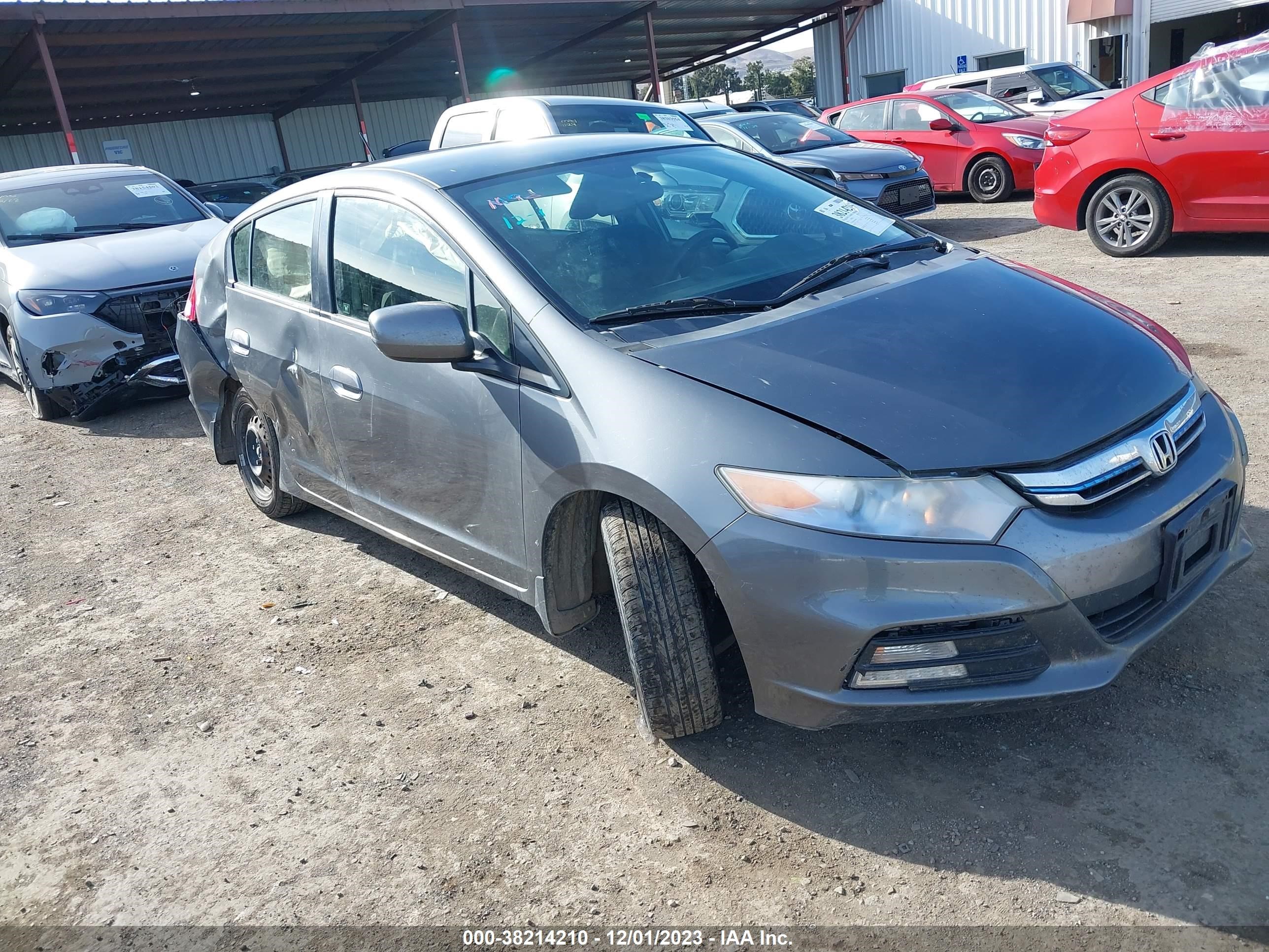 HONDA INSIGHT 2013 jhmze2h54ds006722