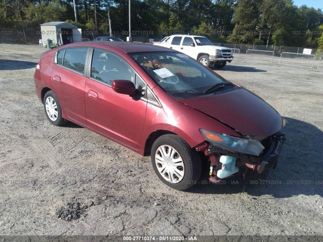 HONDA INSIGHT 2010 jhmze2h57as028127